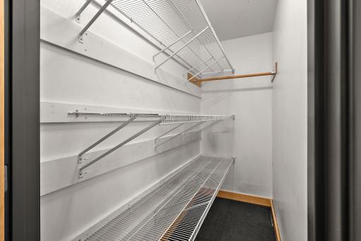 upper level closet