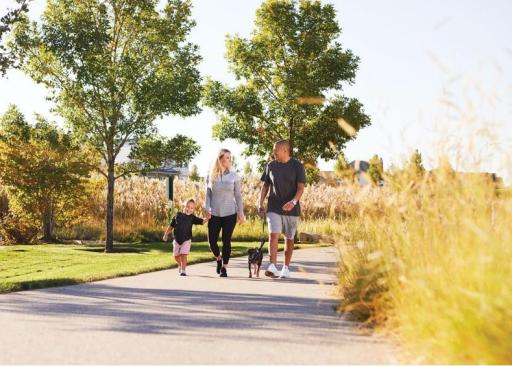 5+ Miles of Paths within the Neighborhood