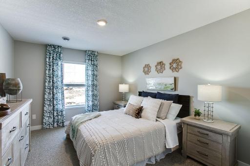 Lower level guest bedroom making this a 4 bedroom house.
