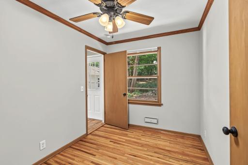 Bedroom 3 on main level. Could be and office or?