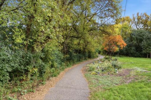 Access from neighborhood to Lake Minnetonka LRT Regional Trail. Enjoy Miles of walking/biking trails.