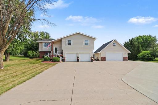 Photo for 781 Hillside Avenue SW, New Prague, MN 56071 - listing #7136353 3 bedroom home on 8/10 acre lot! Includes a 30 x 24 detached garage with loft!