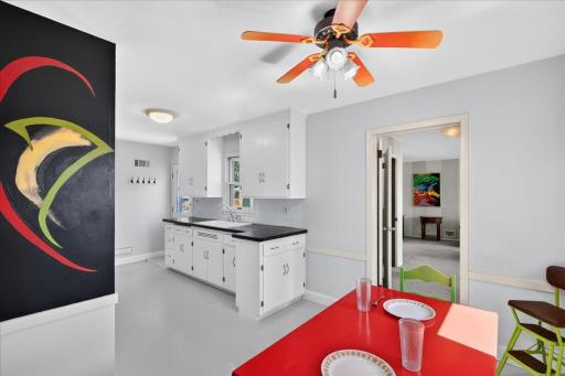 Owner is painter. The paint throughout this property is amazing!