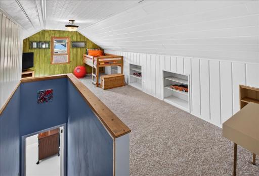 Upper level bedroom area. Could also make a great home office!