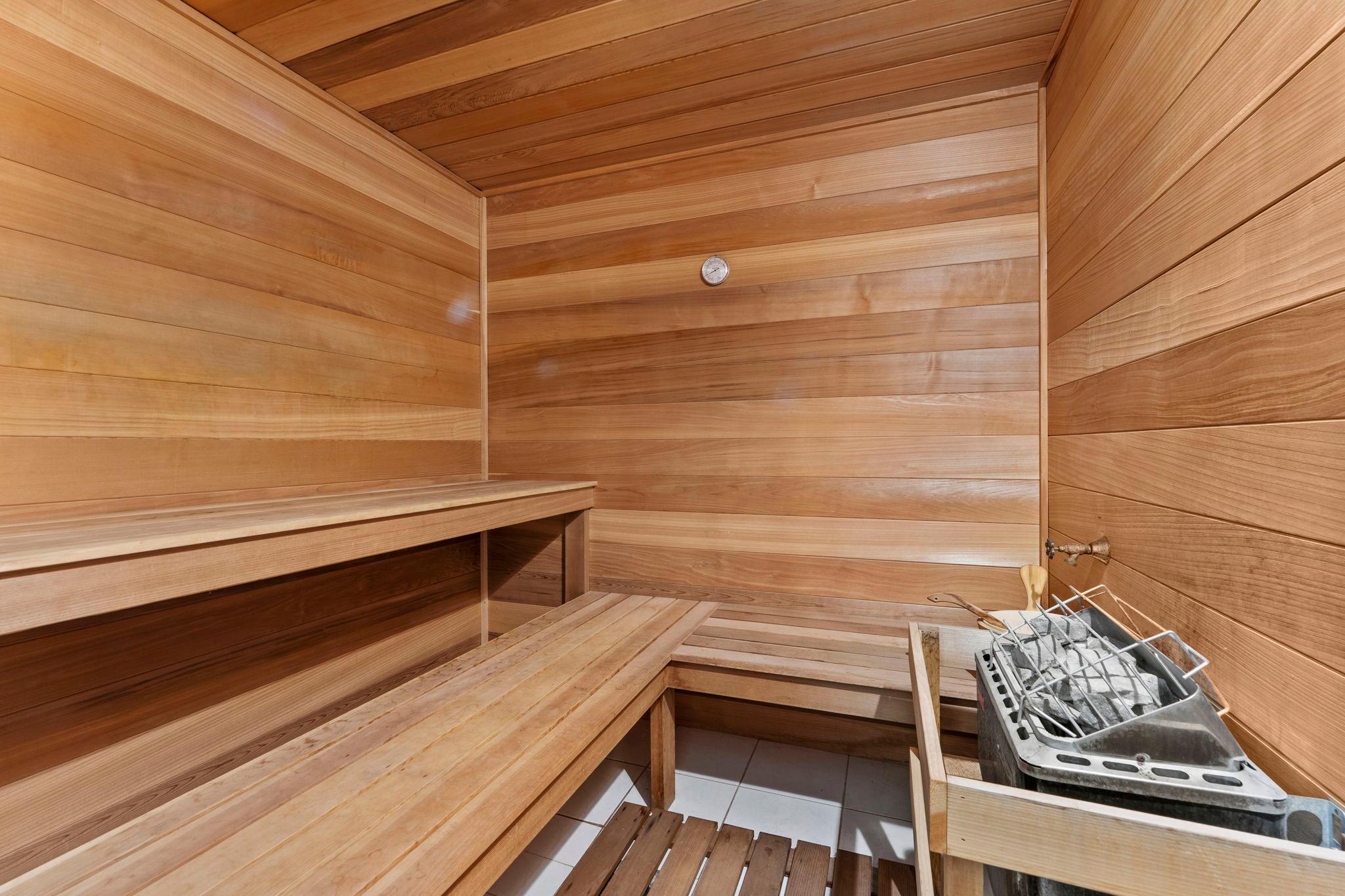 Lower Level Sauna