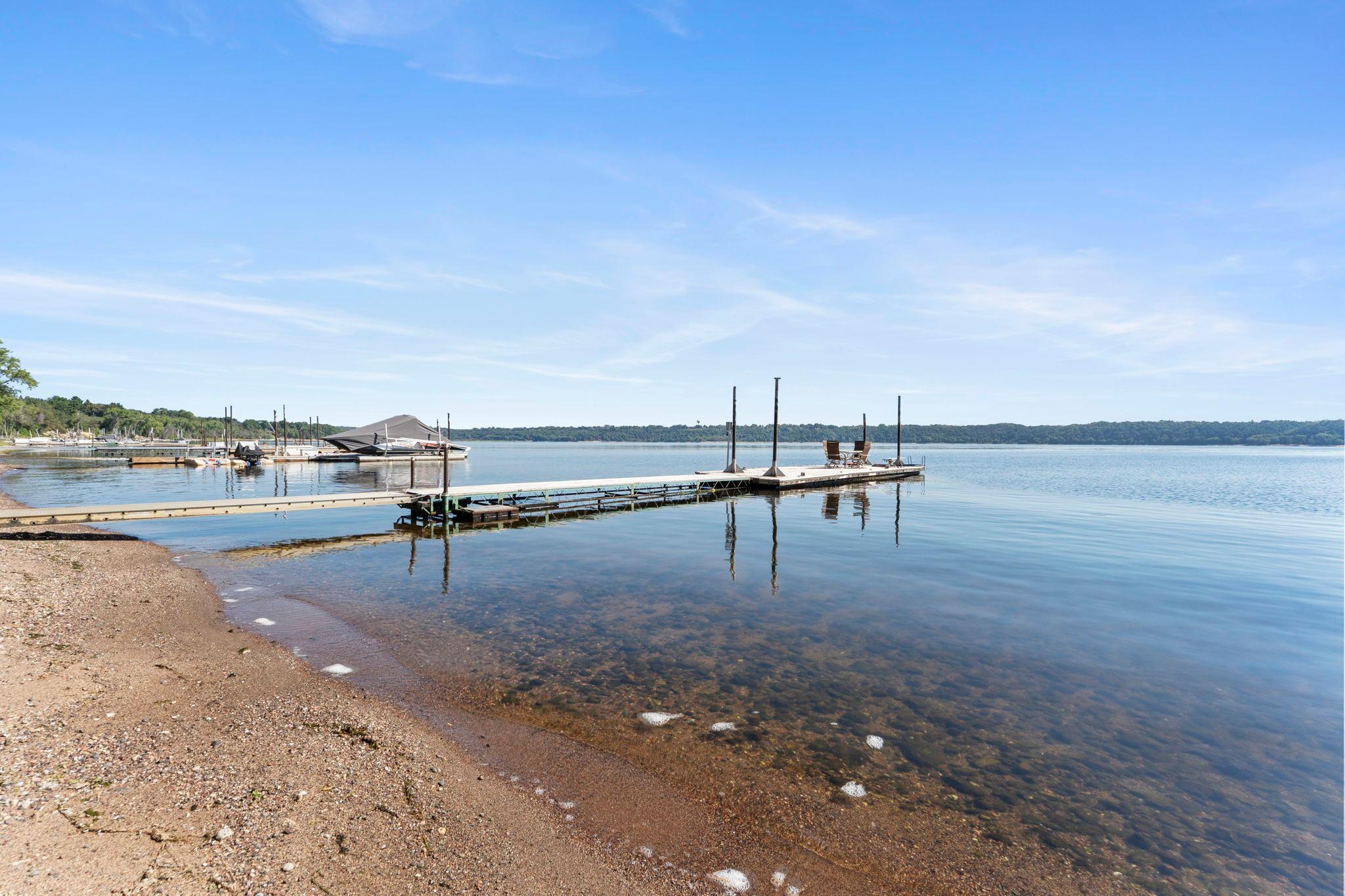 Shoreline beach