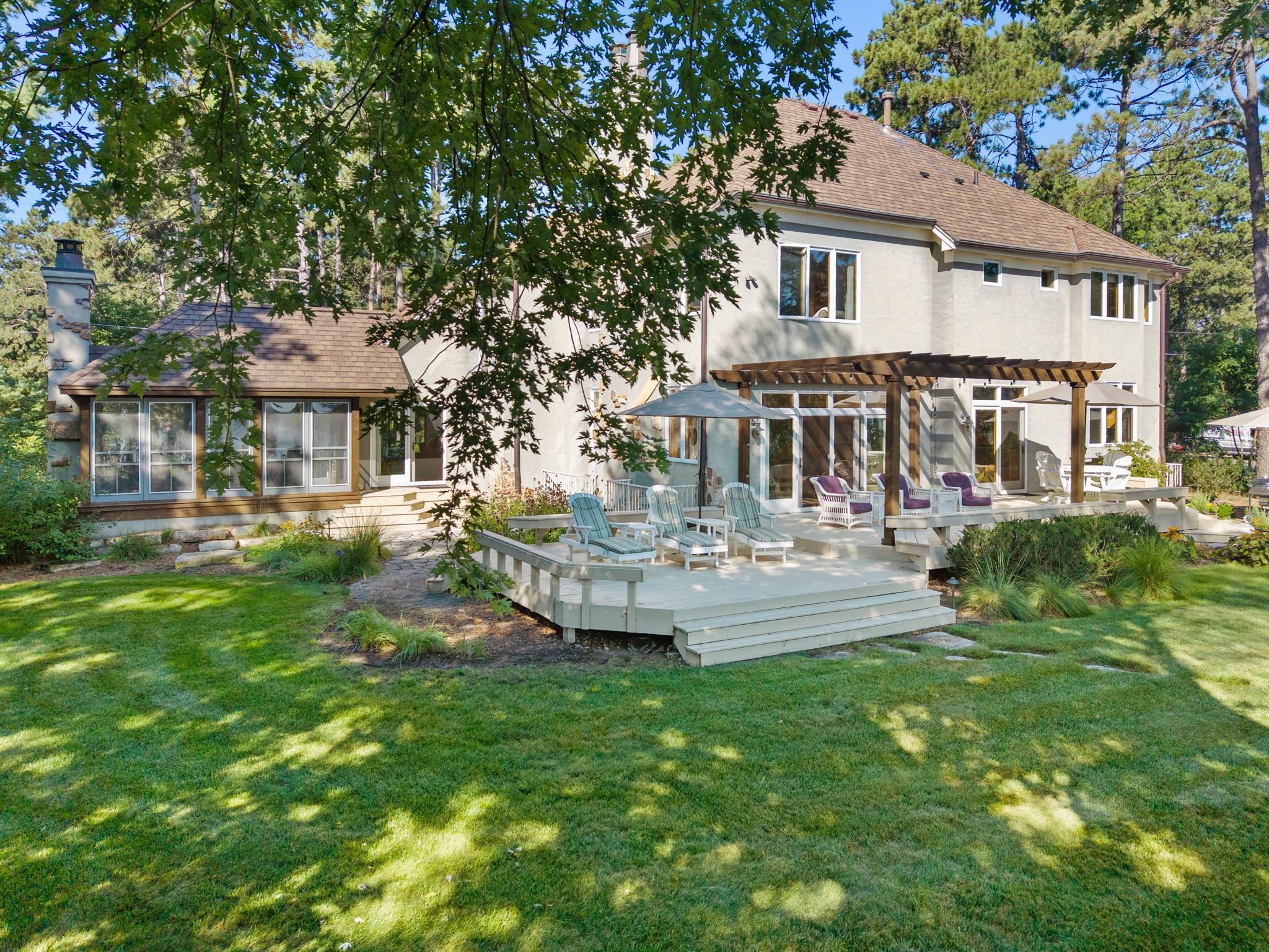 Back of home facing river