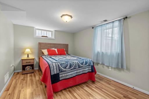 Lower level bedroom.