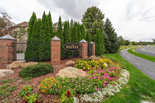 The Pointe is a full-brick front community of homes with a landscaped perimeter, located near the river bridge, numerous parks, wetlands and walking trails.