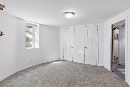 5th bedroom with egress window. Lower level could be separate living quarters with a side entrance down to the basement.
