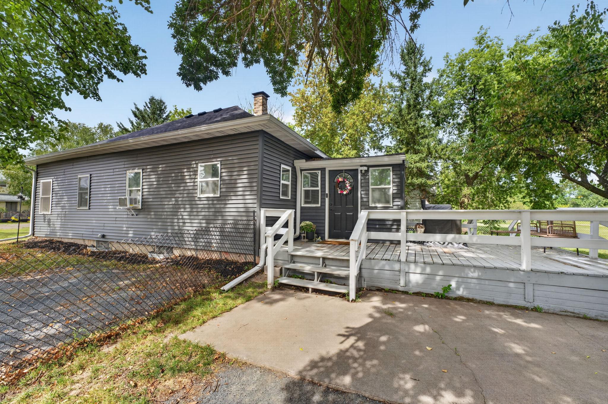The manageable yard provides flexible outdoor space to fit a variety of lifestyles and activities.