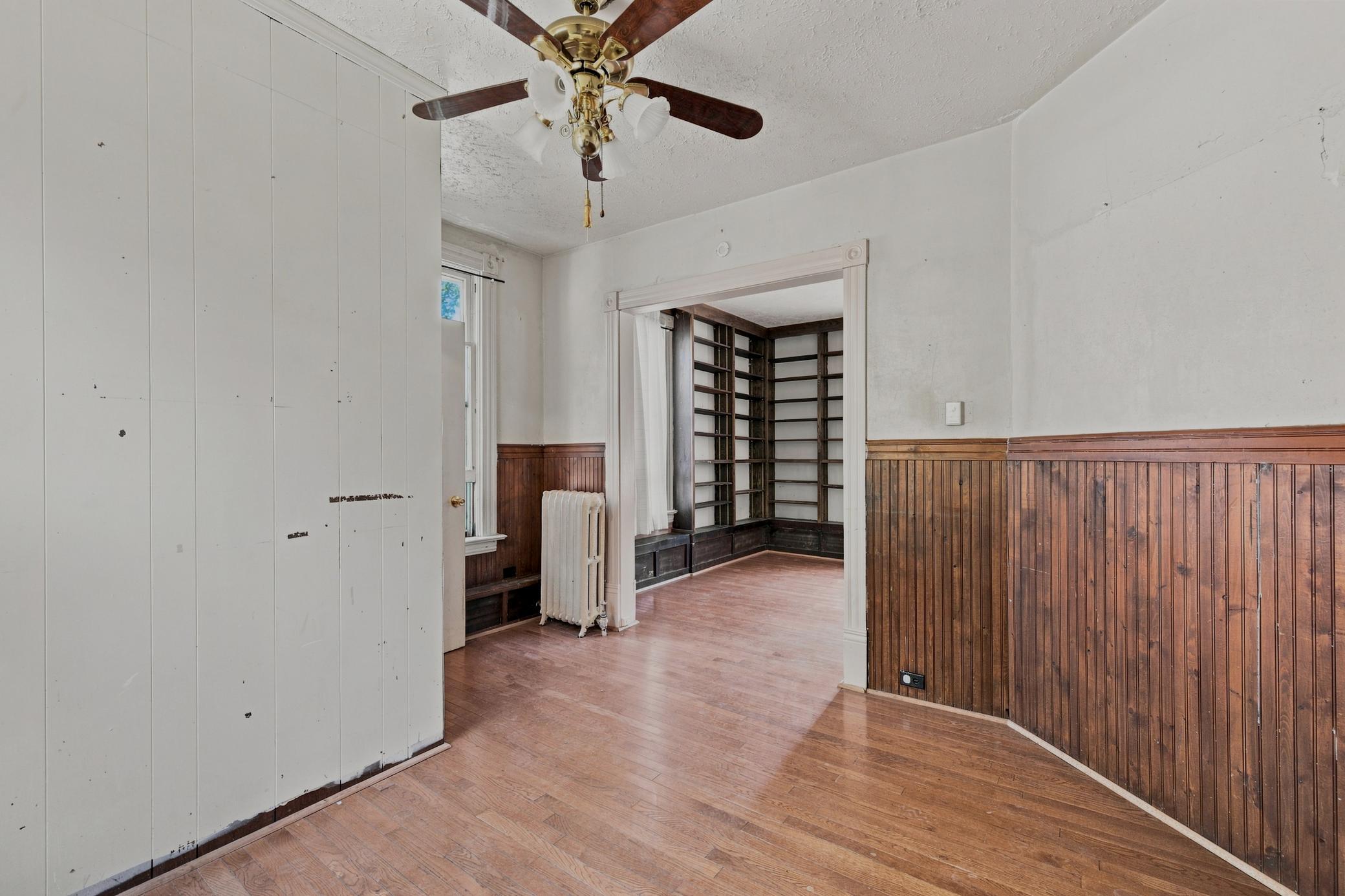 View to front library room