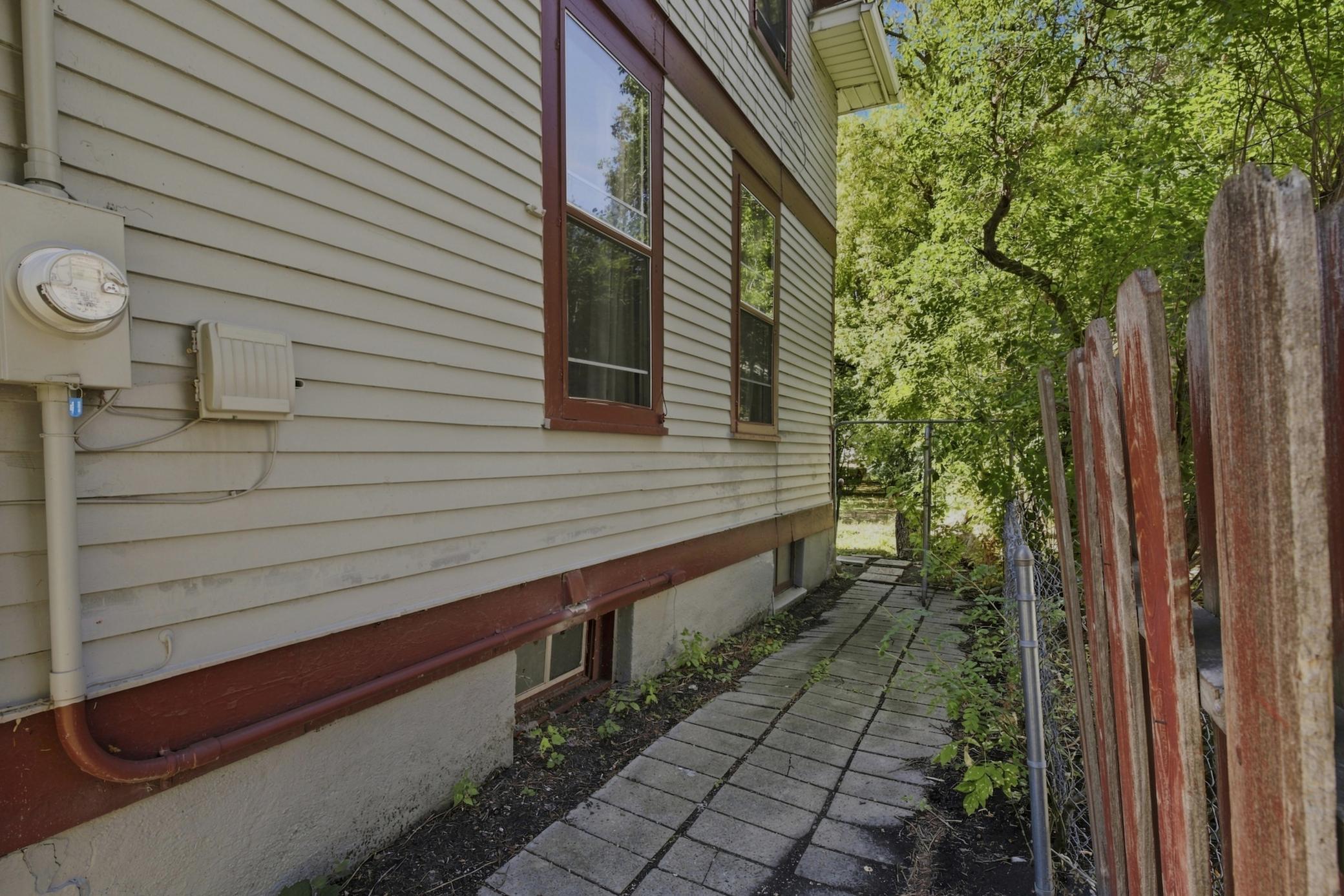 Side of home