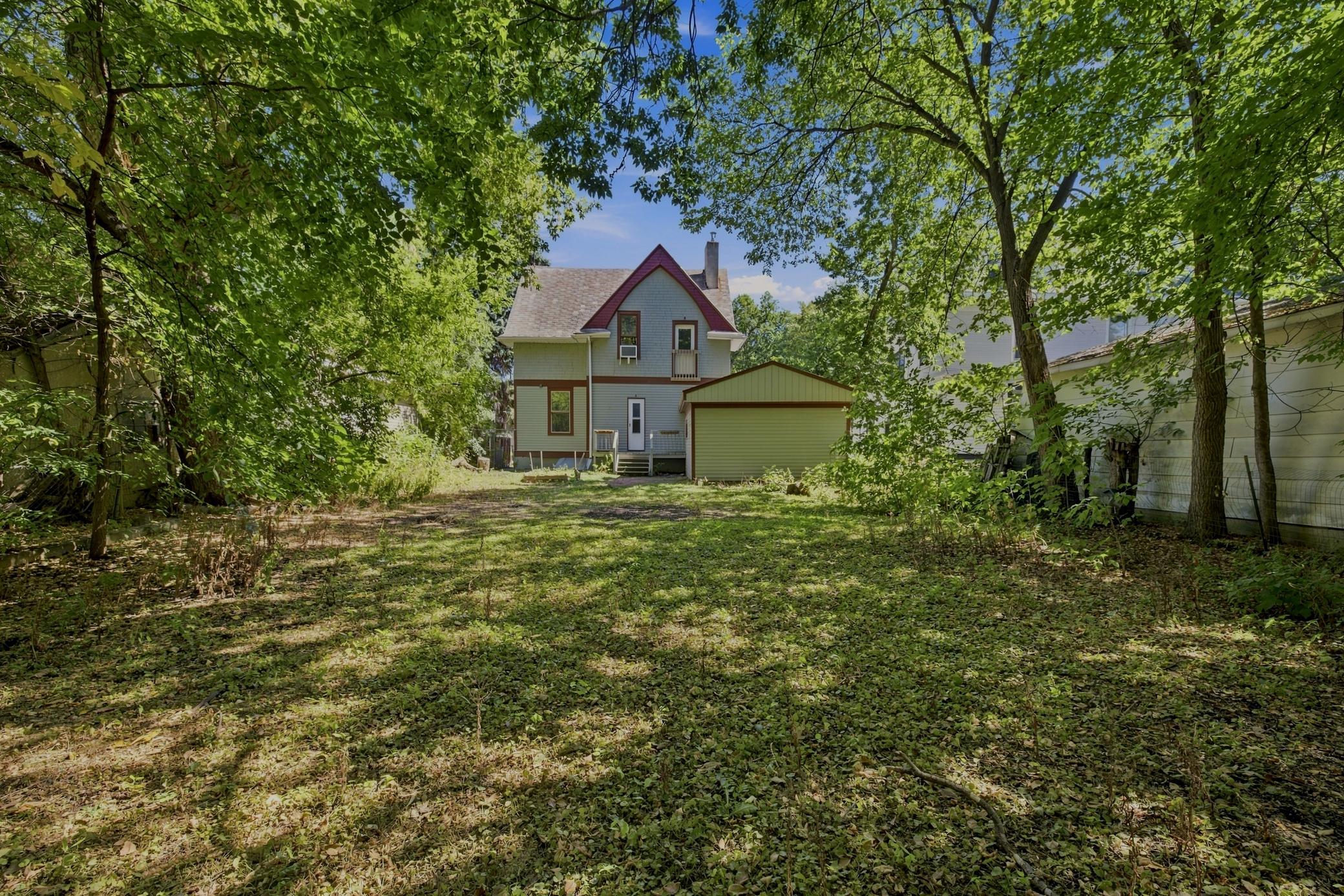 Yard & back of home