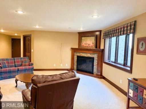 Lower Level Family Room/Gas Fireplace