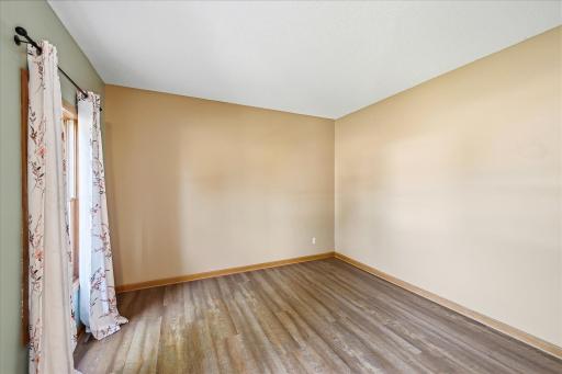 Convenient main level office or additional living room.