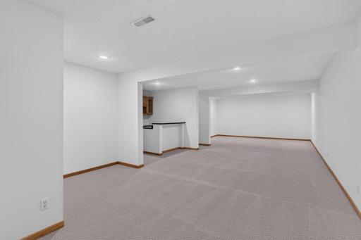 Family room lower level