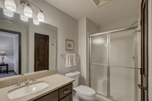 Upper level 3/4 bath