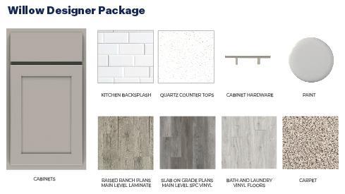 Your new home interior color package