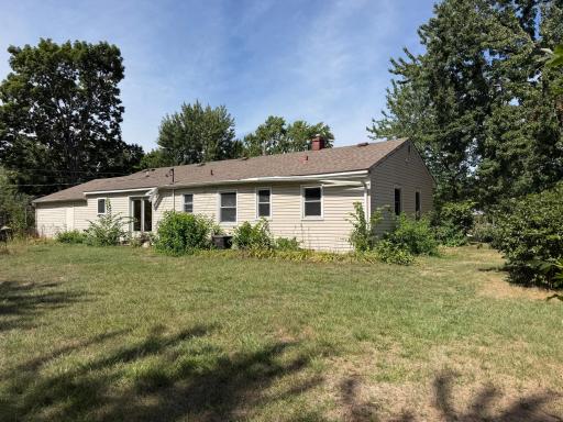 Back of the home.