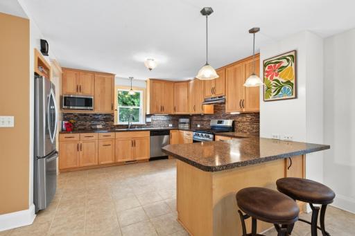 Large Kitchen, room for more than one cook!