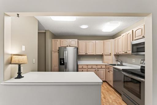 Bright and open kitchen with plenty of prep space