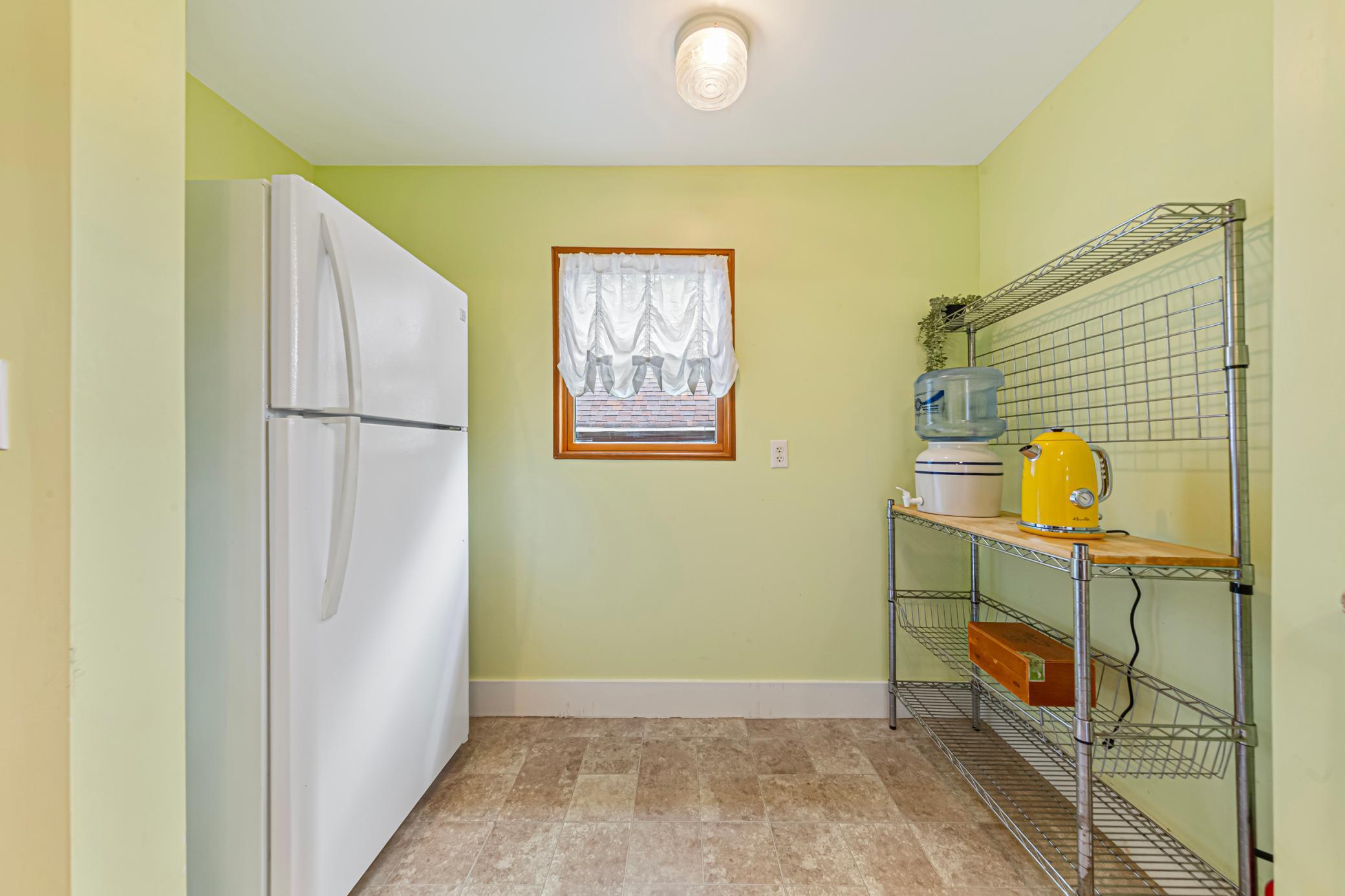 Kitchen with lots of space to add storage