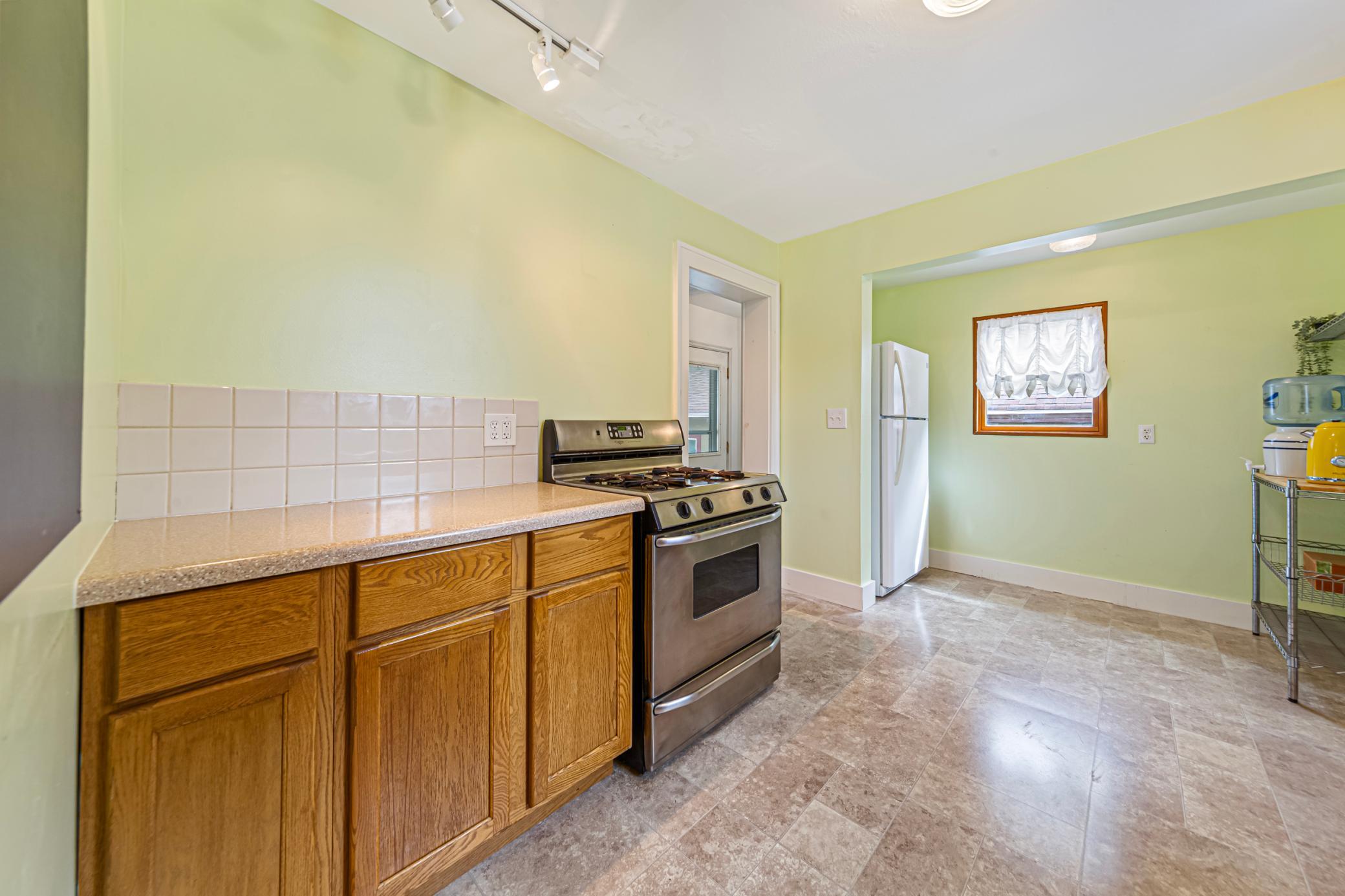 Spacious kitchen