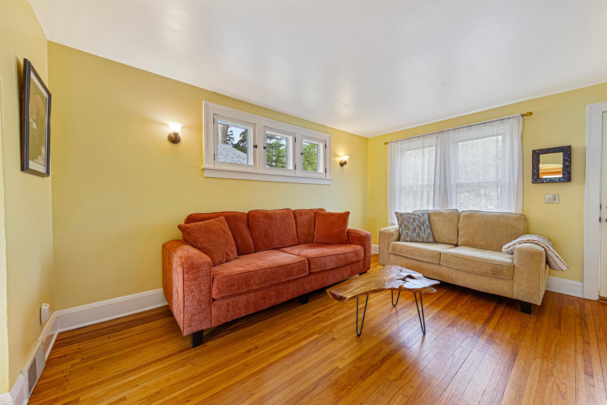 Beautiful hardwood floors