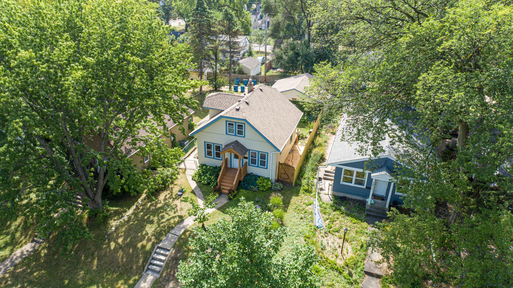 Home aerial view
