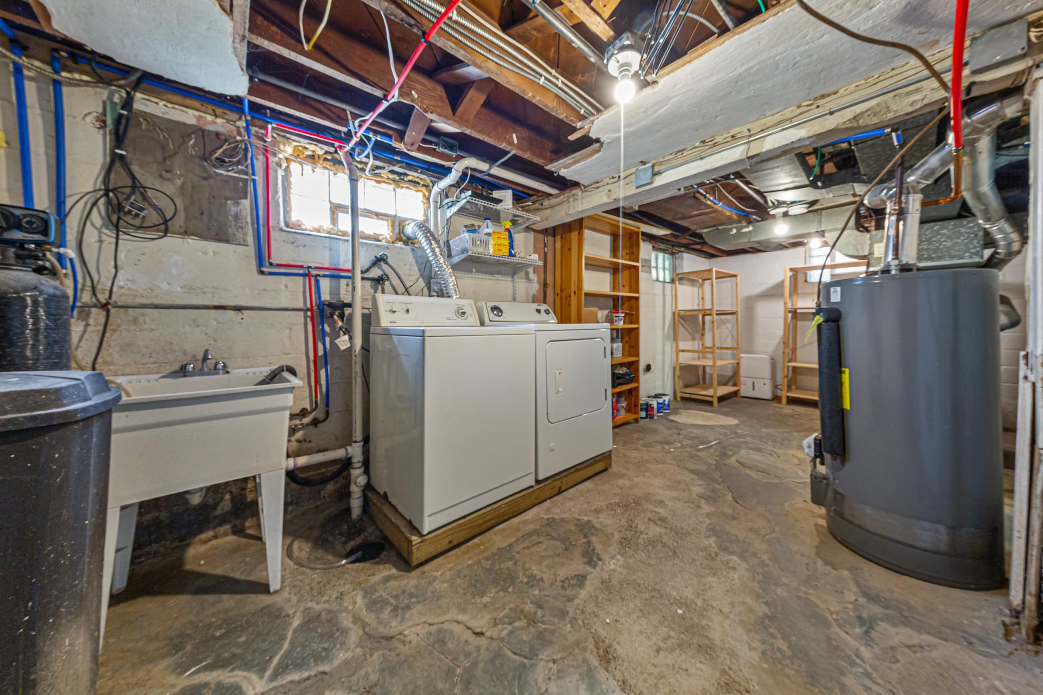 Laundry room + sink