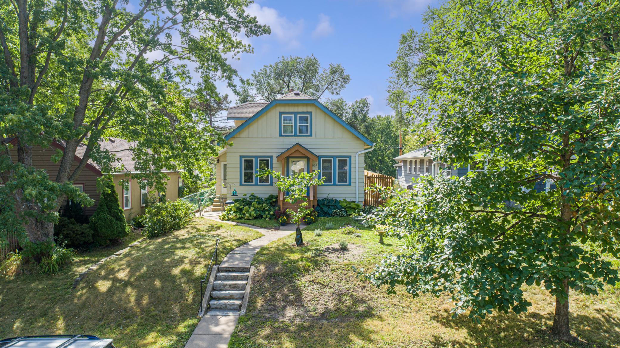 Front of home aerial view