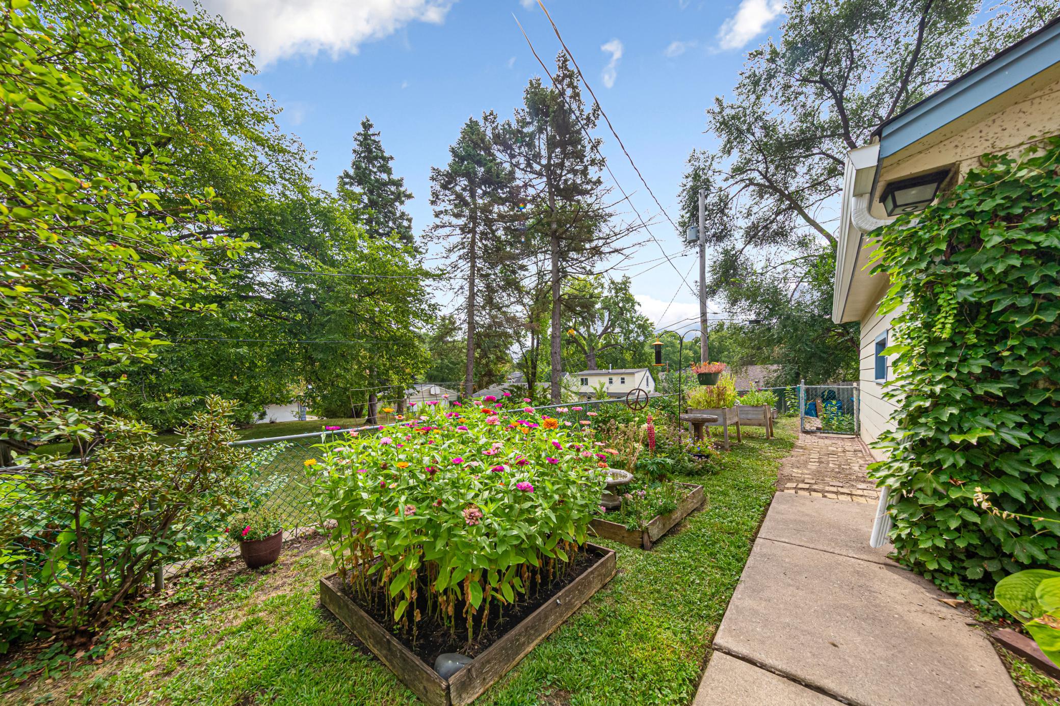 A beautiful space for gardening