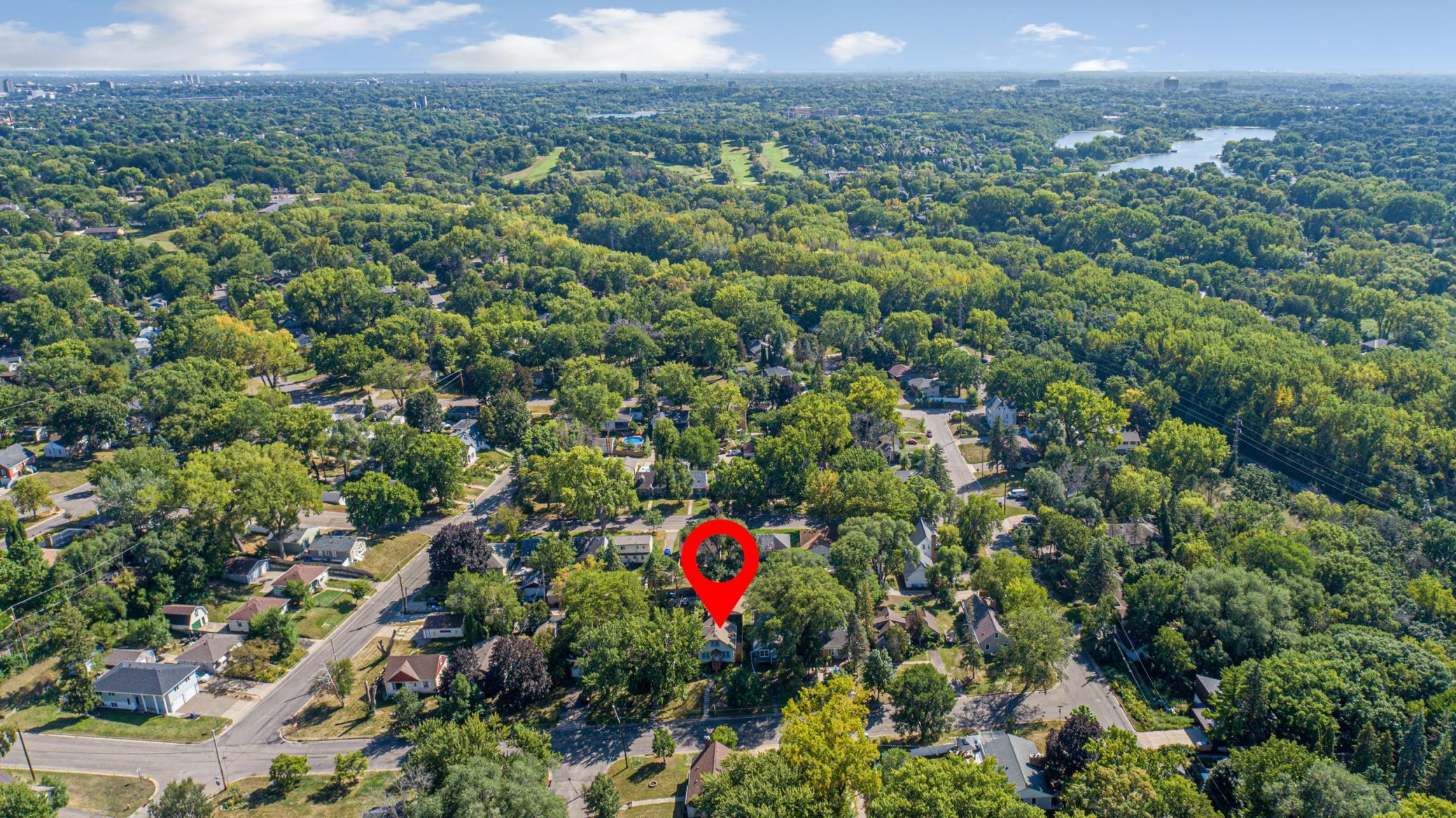 Aerial location marker