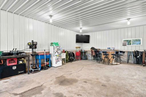 Inside 30x40 Shop