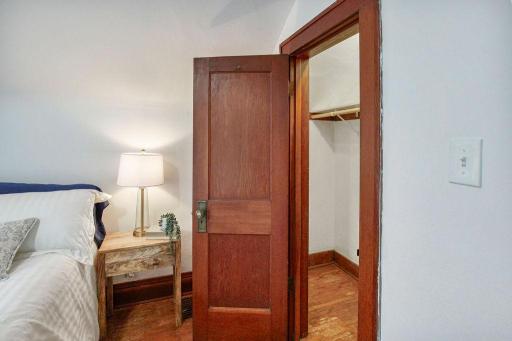 All the bedrooms have spacious walk-in closets.