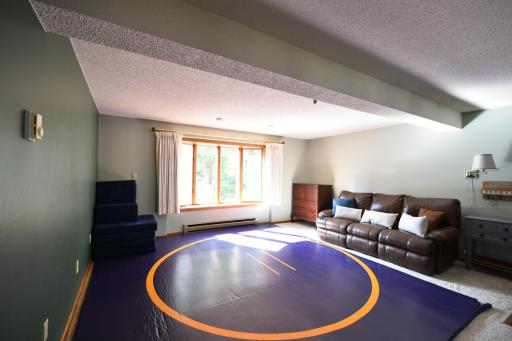 family room-basement-(wrestling mat will be removed prior to closing)
