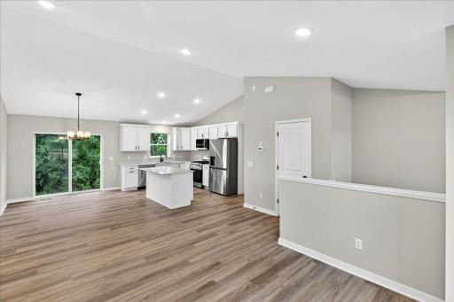 Photo taken of another home with similar plan and finishes.