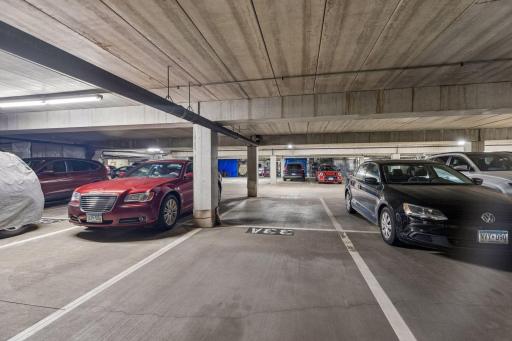 Two stalls and many units dont have underground heated parking