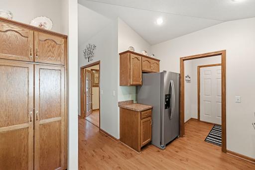 Ample cabinetry for all your culinary needs.