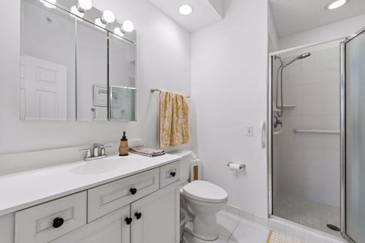 2nd bathroom with walk in shower