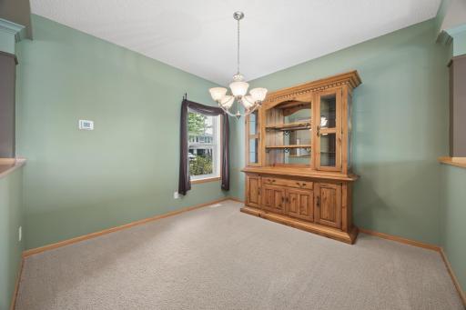Formal dining room, perfect for entertaining larger groups