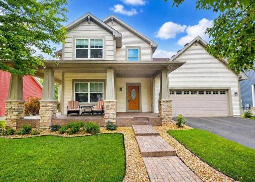 Photo for 11265 68th Street NE, Albertville, MN 55301 - listing #7136804 Welcome to Towne Lakes! This inviting home makes a great first impression with its charming wraparound porch, beautiful curb appeal, and welcoming neighborhood setting—perfect for relaxing and enjoying everything this desirable community has to offer