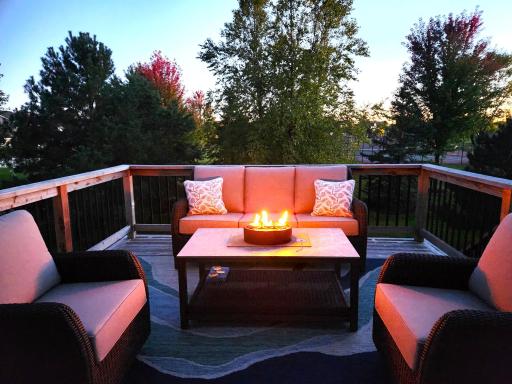 Settle in for memorable evenings on the cedar deck, where a cozy firepit creates the perfect ambiance for relaxing and entertaining. Enjoy peaceful outdoor views, good conversation, and the simple pleasure of gathering under the stars.