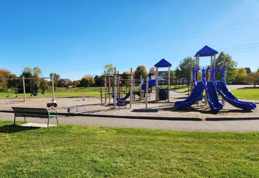 Newly renovated Linwood Park is just steps from your backyard, with a playground, pickleball, basketball, soccer field, and walking paths.