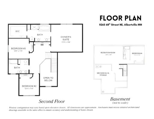 Floor Plan - Upper & Lower Levels