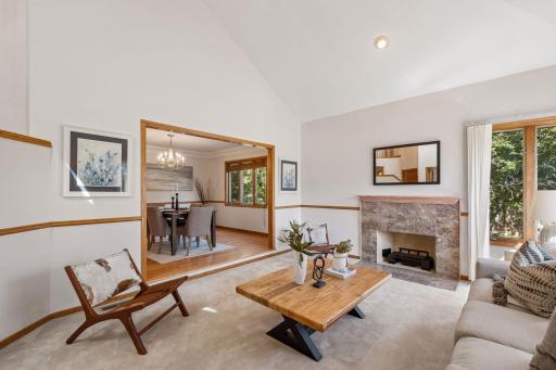 Large spaces for entertaining friends and family