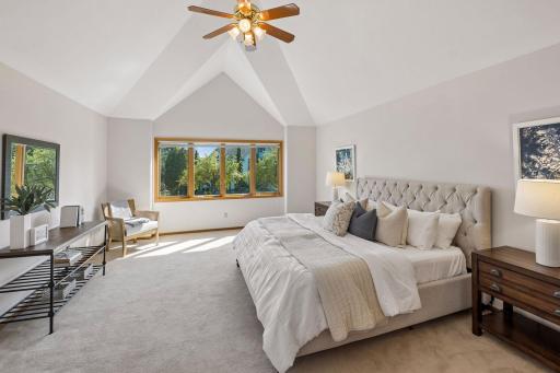 Primary bedroom - expansive room for furniture configuration
