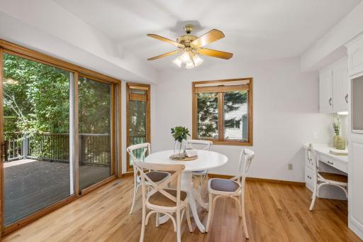 Access to expansive deck