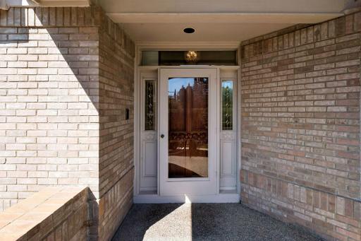 Large front entry